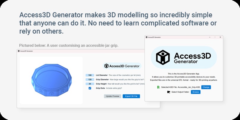 Access3D Generator App – screenshot 3