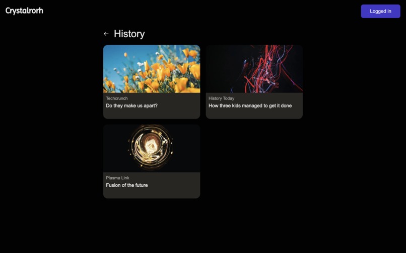 Crystalrohr – screenshot 3