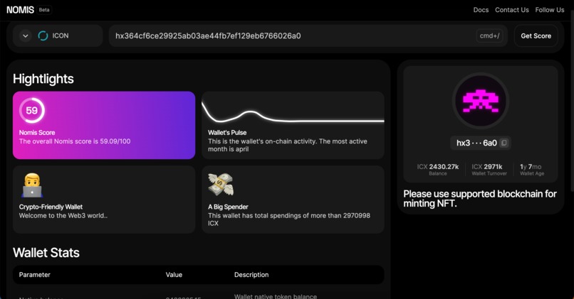 Nomis <> ICON – screenshot 1