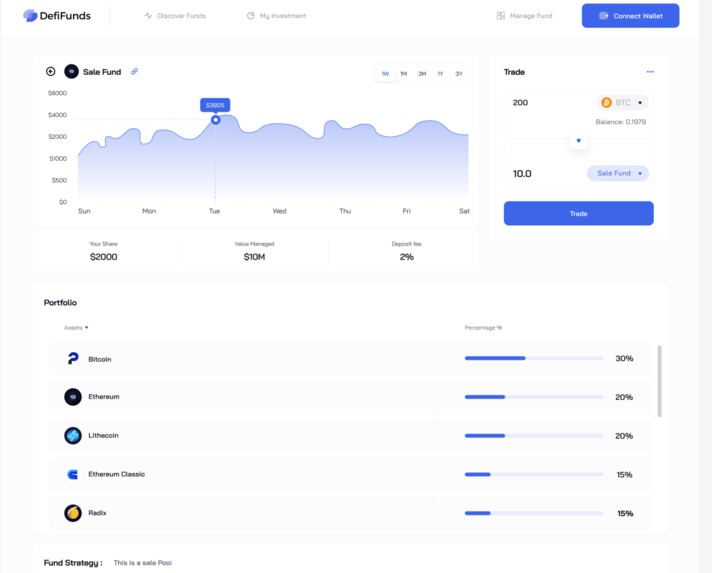 DefiFunds – screenshot 3