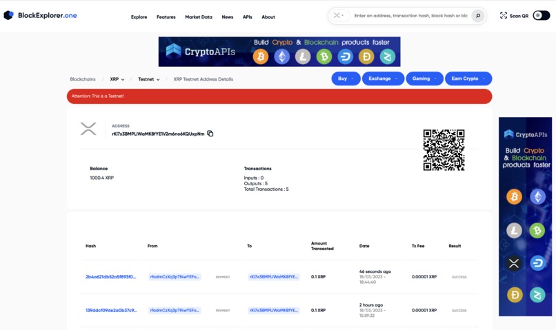 Surveyr: Microtransaction product surveys on the XRP network – screenshot 9