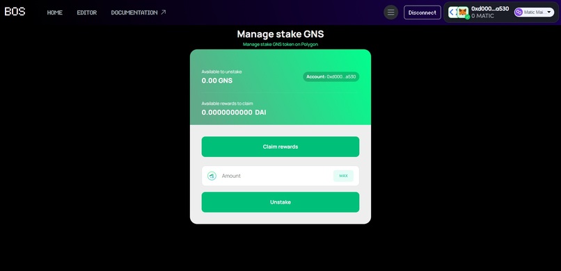 BOS | Gains Network – screenshot 3