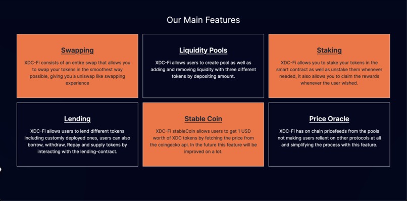 XDC Fi – screenshot 3