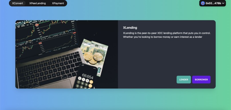 XDCPay – screenshot 3