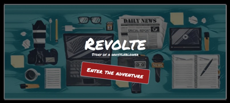 Revolte - An interactive novel to onboard Web2 users to Web3 – screenshot 1