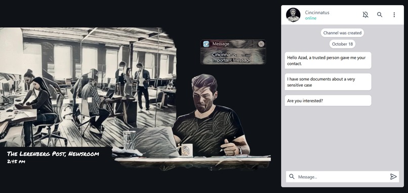 Revolte - An interactive novel to onboard Web2 users to Web3 – screenshot 3