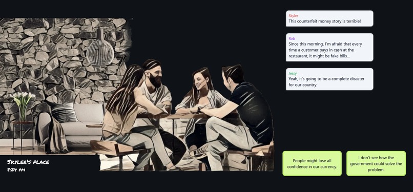 Revolte - An interactive novel to onboard Web2 users to Web3 – screenshot 4