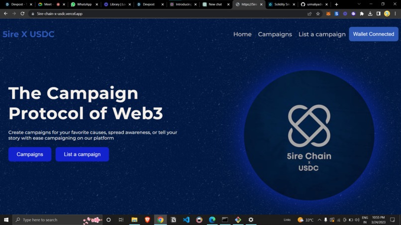5ire X USDC – screenshot 4