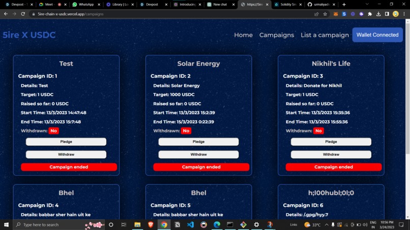 5ire X USDC – screenshot 5