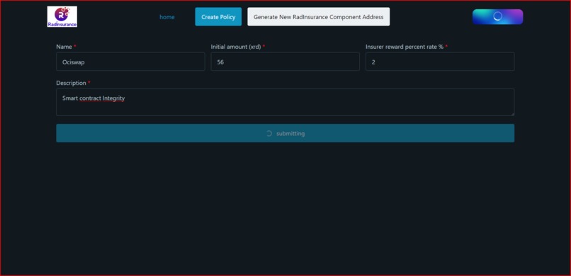 RadInsurance – screenshot 3