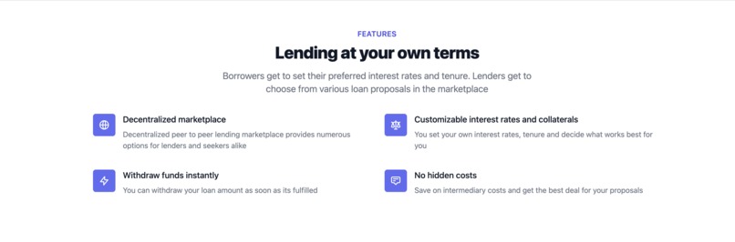 Peer Lend - Scrypto lending marketplace  – screenshot 2