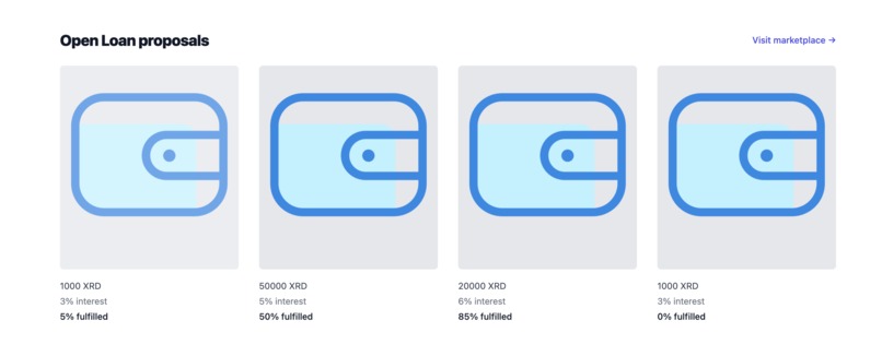 Peer Lend - Scrypto lending marketplace  – screenshot 9
