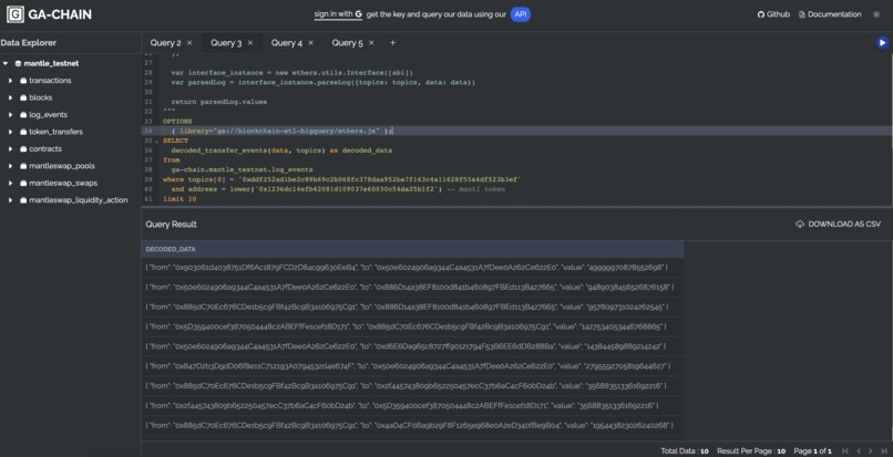 Ga-chain – screenshot 1