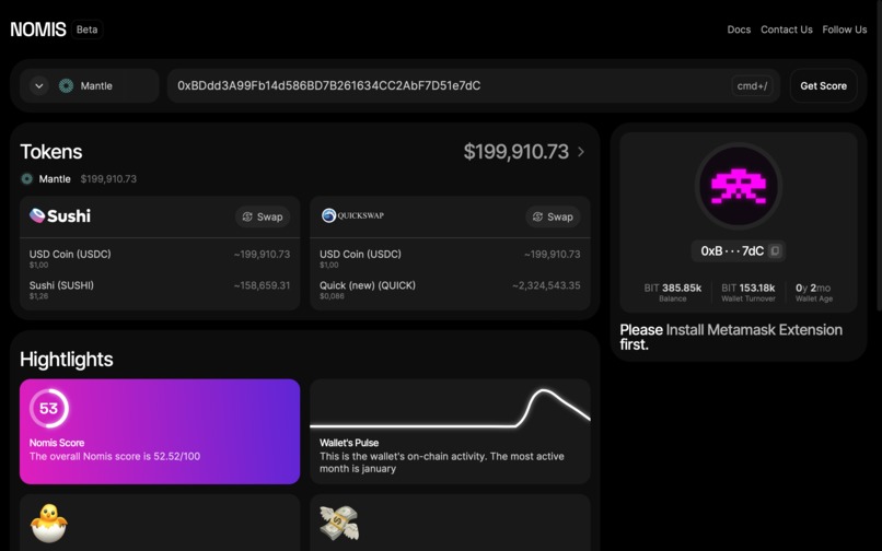 Nomis <> Mantle – screenshot 2