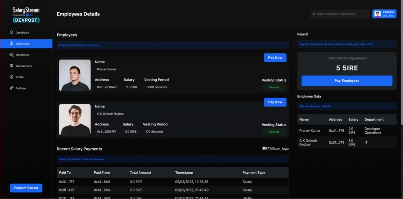 SalaryStream – screenshot 2