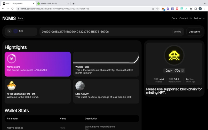 Nomis – screenshot 1