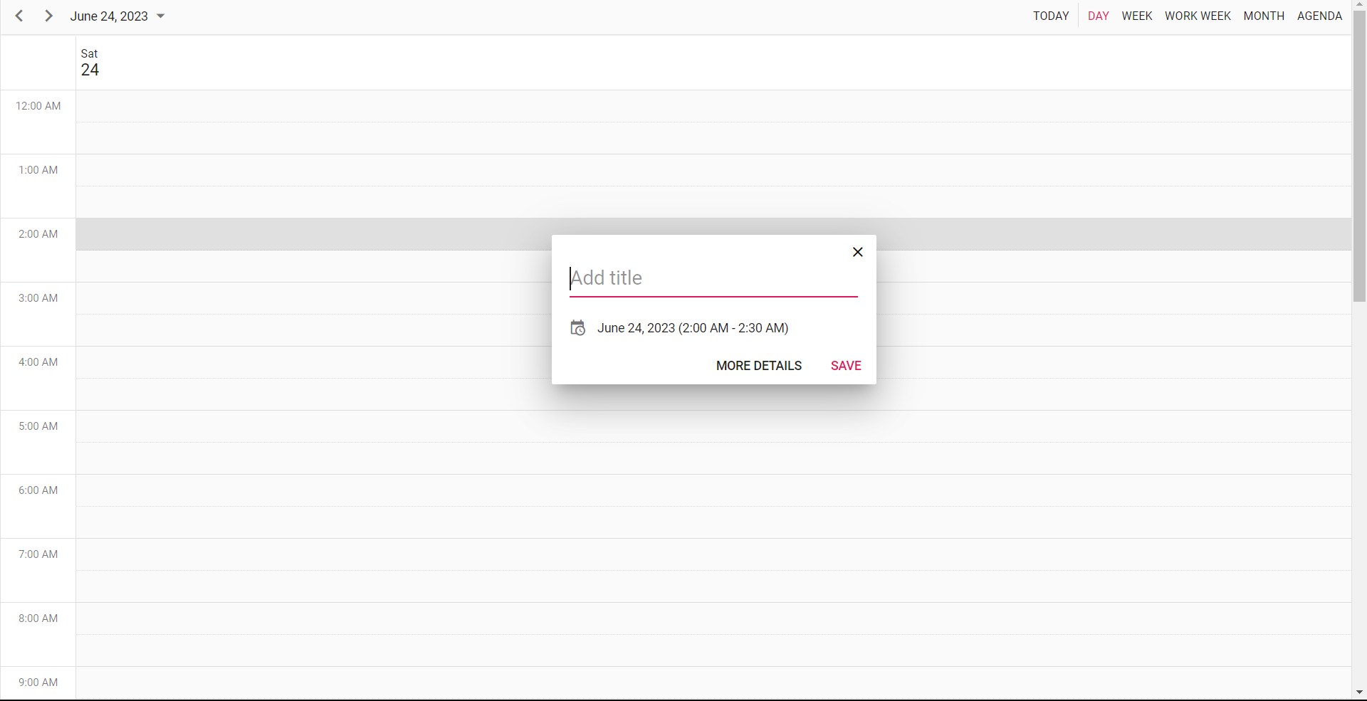 Event Planner Using React Devpost