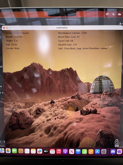 Mars vs Earth fitness Goals – screenshot 2