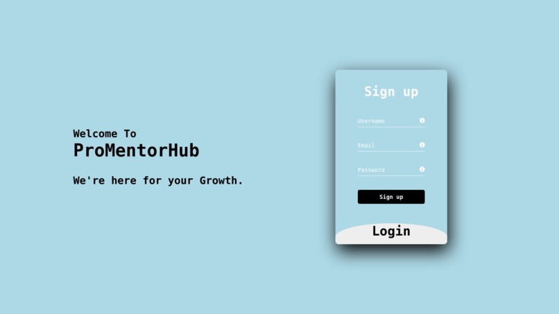 ProMentorHub – screenshot 1