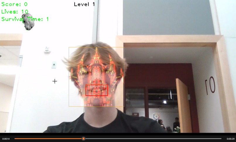 Face and body tracking game – screenshot 1