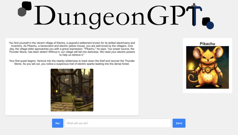 DungeonGPT – screenshot 4