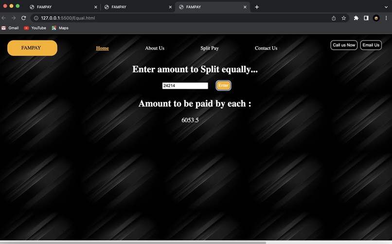 FamPay Split Payment Enhancement – screenshot 3