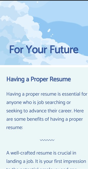 For Your Future – screenshot 5