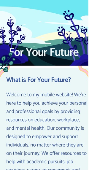 For Your Future – screenshot 1
