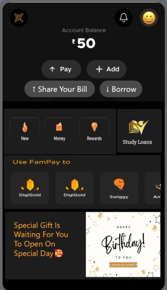 FAMPAY – screenshot 4