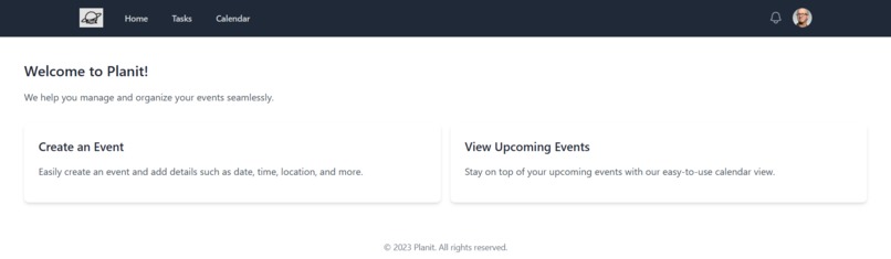 Planit – screenshot 1