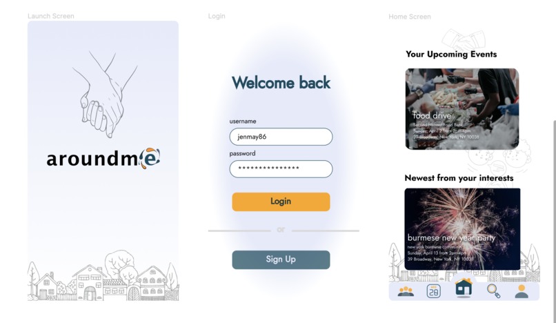aroundme - Catalyst 2023 Designathon – screenshot 2