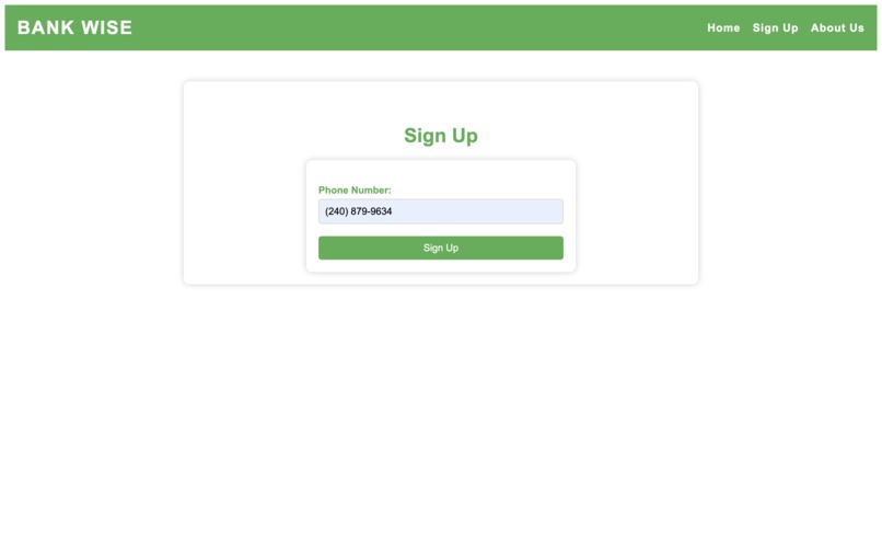 BankWise – screenshot 1