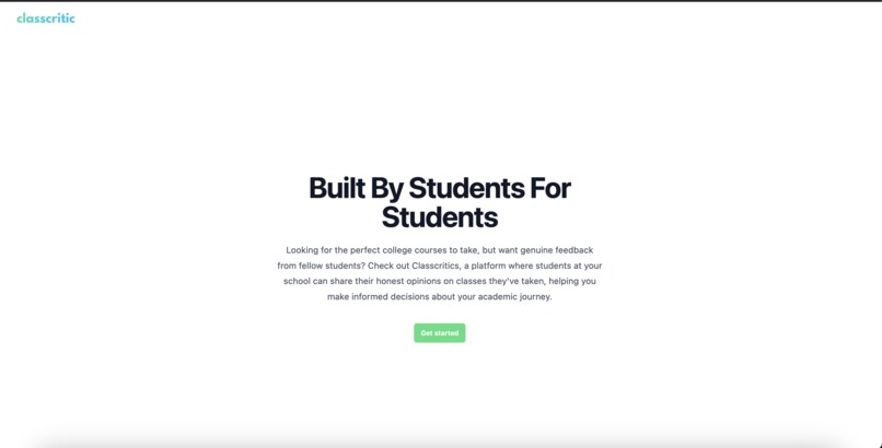 classcritic – screenshot 1