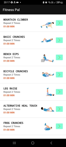 Fitness Pal  – screenshot 6