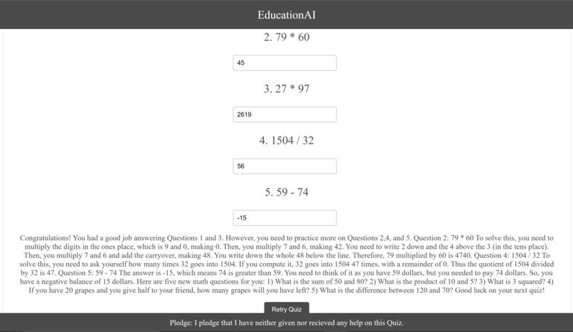 EducationAI – screenshot 4