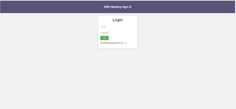 SWE Meeting Tracker – screenshot 3