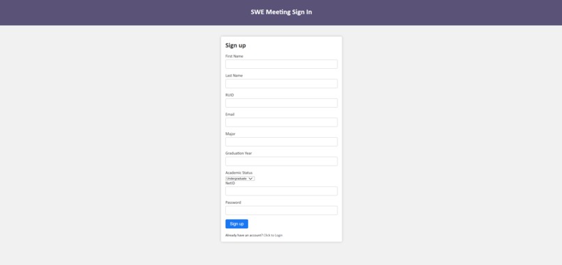 SWE Meeting Tracker – screenshot 4
