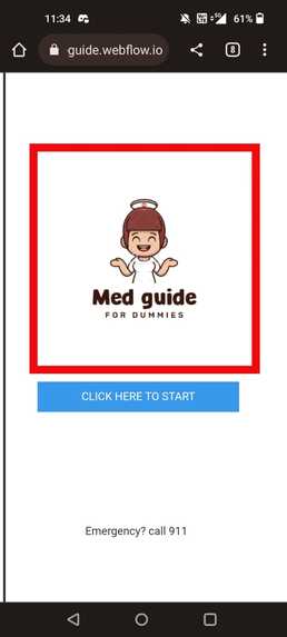 Med giude – screenshot 2