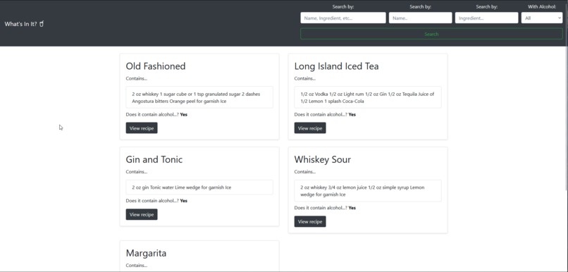 What's In It? – screenshot 1