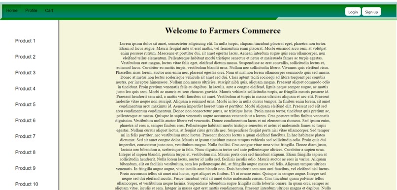FarmerCommerce – screenshot 1