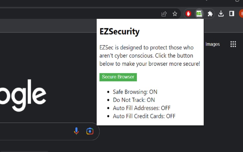 EZSecurity – screenshot 1