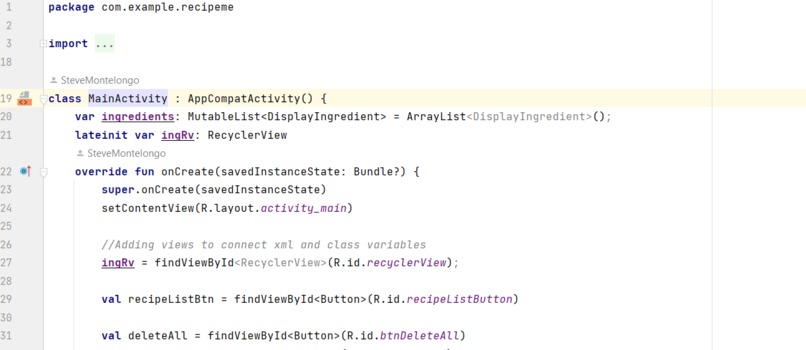 RecipeMe – screenshot 1