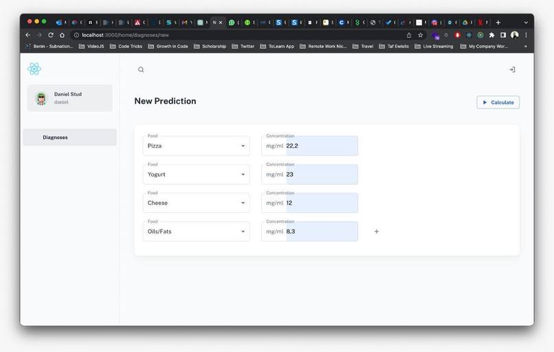 MyFoodPal – screenshot 4
