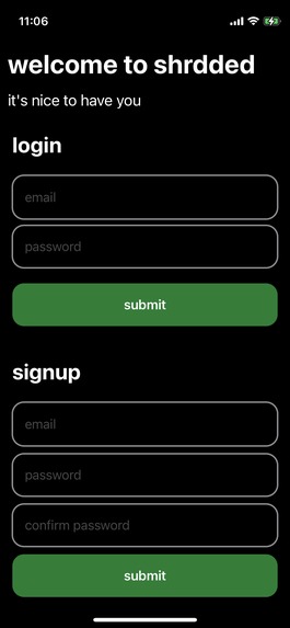 shrdded – screenshot 1