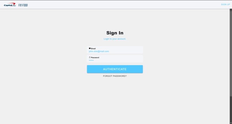 FinFood – screenshot 2