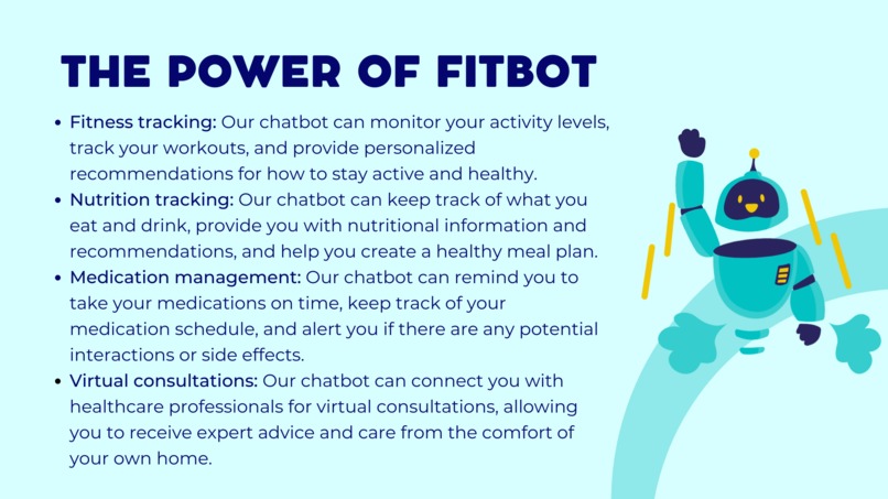 FitBot – screenshot 3