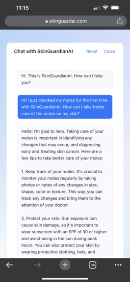 SkinGuardAI: Detect skin cancer early using your phone – screenshot 4