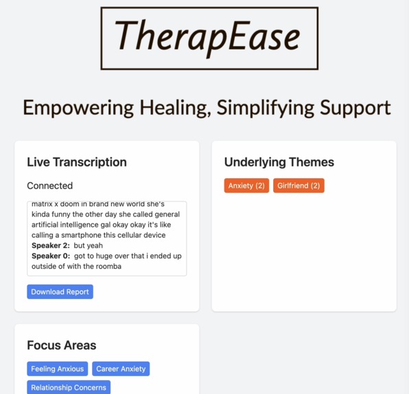TherapEase – screenshot 3