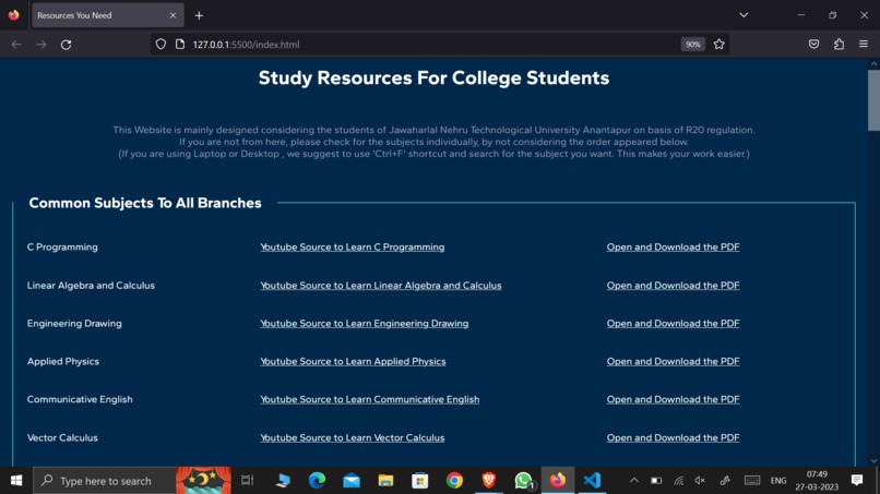 Resources you need!  – screenshot 1