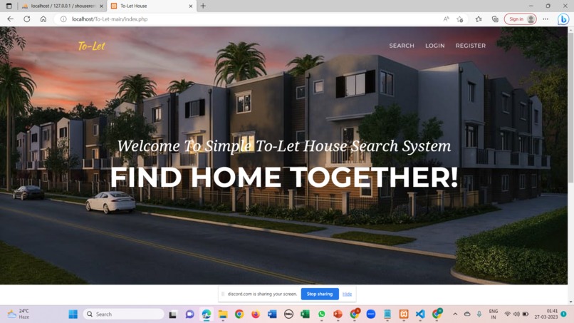 To-let rental System (Tech Riders) – screenshot 1